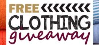 Free Clothing Giveaway